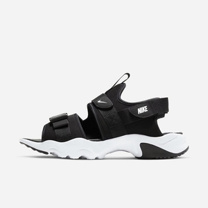 Sandale Nike Canyon Noir 0485-629 Black/Black/White Homme | DRE-35885925